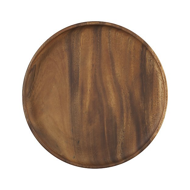 Hot Selling 2024 Custom Acacia Plates, Square, Rectangle, Oval Acacia Plates Wooden Dishes & Plates
