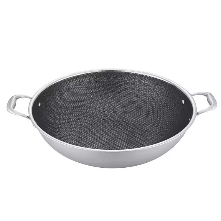 304 stainless steel kitchen pot stainless steel cooking pot with lid