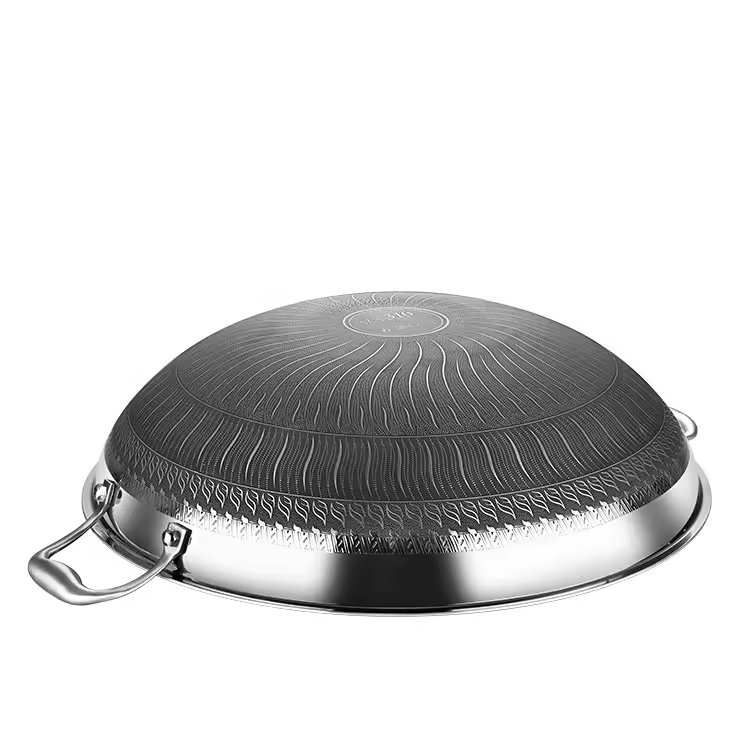 304 stainless steel kitchen pot stainless steel cooking pot with lid