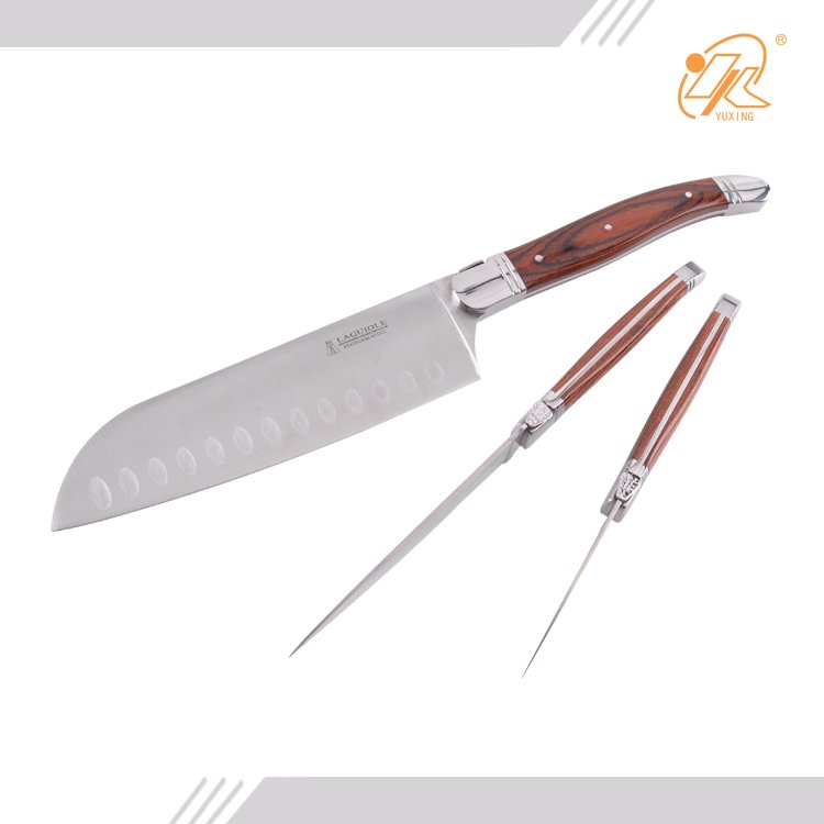 Kitchen Chef Knives Set Damascus Laser Pattern Slicing Tool Japanese High Carbon Stainless Steel 8 Inch