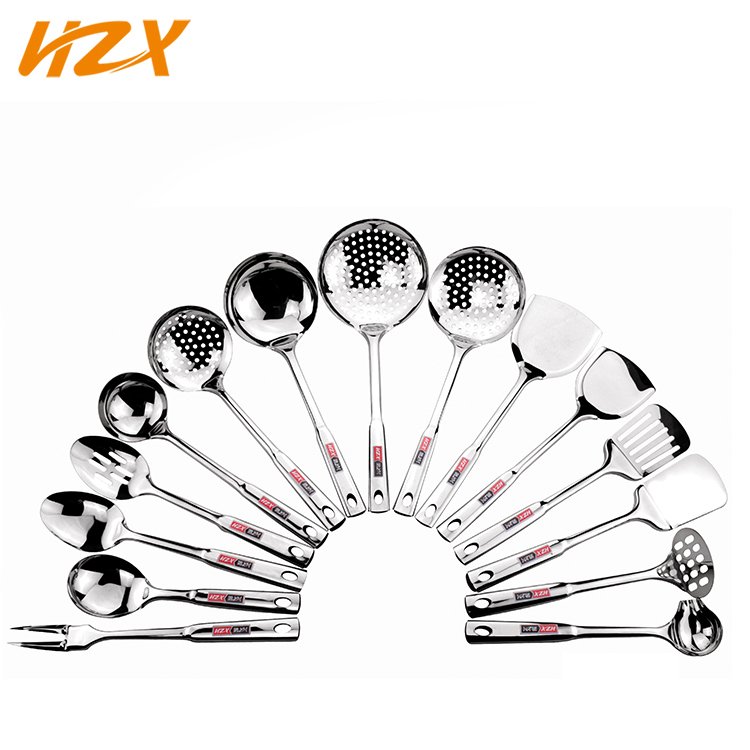 Kitchen tool stainless steel kitchenwares,best cooking utensils set, nonstick cookware sets spatulas