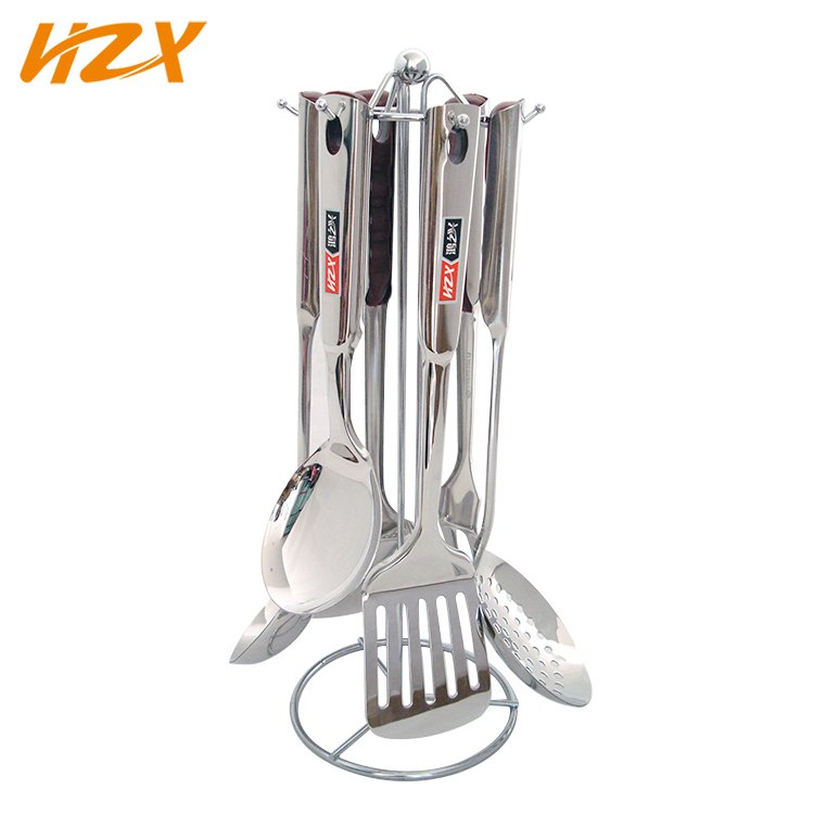 Kitchen tool stainless steel kitchenwares,best cooking utensils set, nonstick cookware sets spatulas