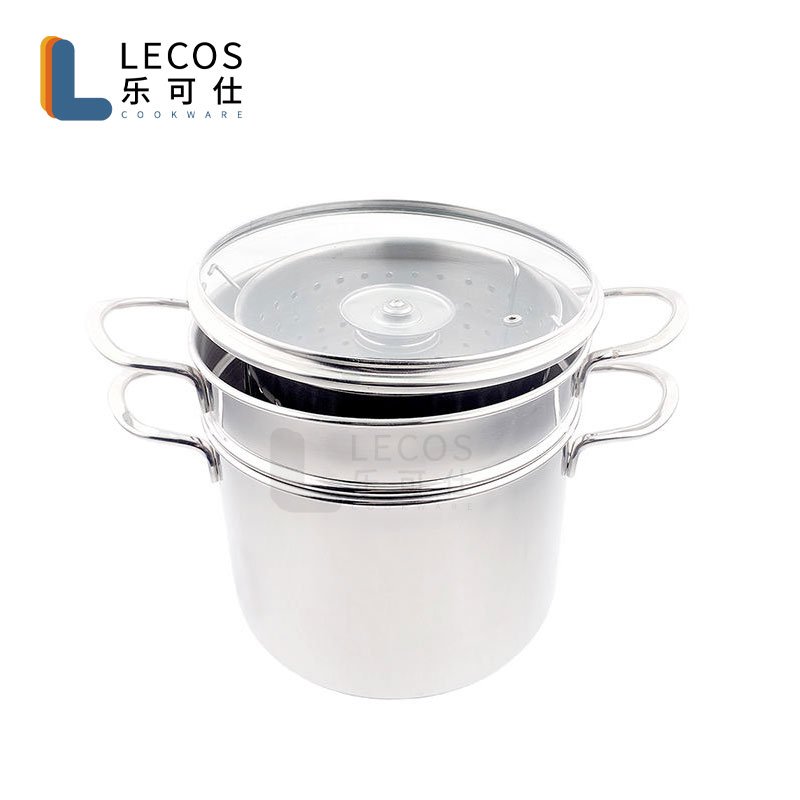 New design 5PCS multi purpose use Stainless Steel noodle pot pasta cooker casserole cooking pot with strainer kitchenware set