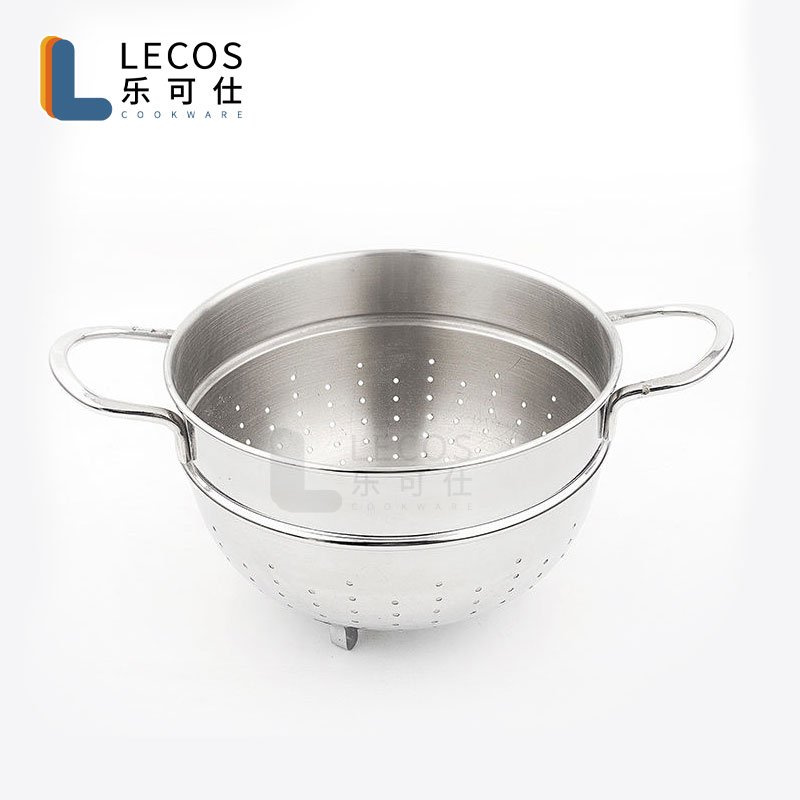 New design 5PCS multi purpose use Stainless Steel noodle pot pasta cooker casserole cooking pot with strainer kitchenware set
