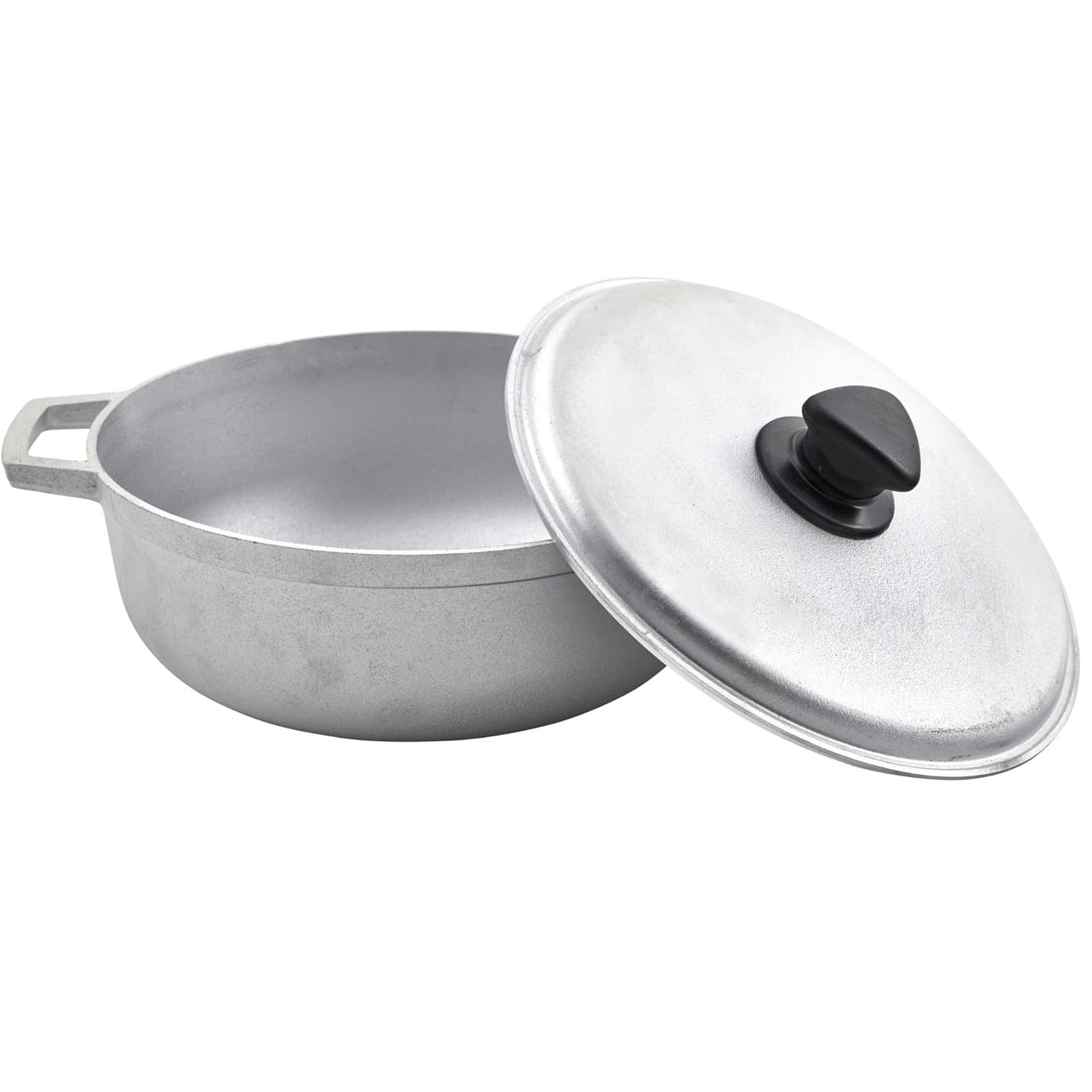 Traditional Caldero made in Colombia with Lid Heavy Duty Gravity cast High Purity Aluminum Alloy Cookware Sets