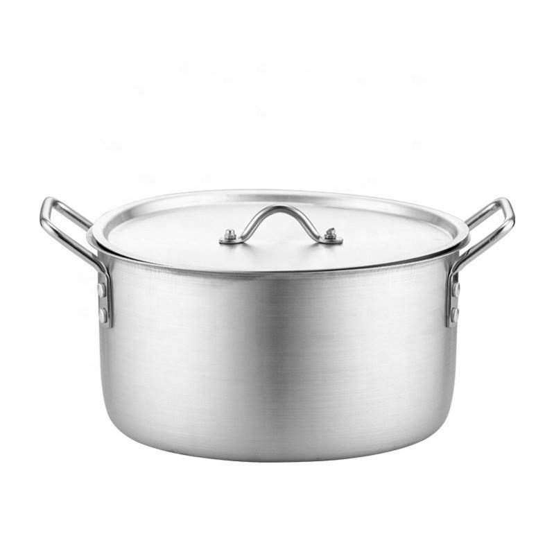 Dia Cast Aluminum kitchen Cookware Set of 7 pcs Cooking Pot Set Non Stick Home Kitchen Cookware Aluminum right-angle stockpot