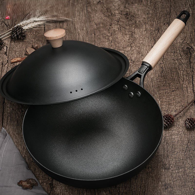 High Quality Iron Pot and Pan Set Hot 5Piece Nonstick Cookware Set Kitchen Stock Pot Frying Pan with Lid