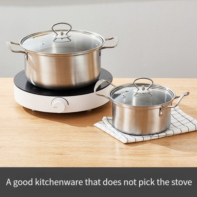 manufacturer good price good quality kitchen cooking pot set stainless steel cookware sets