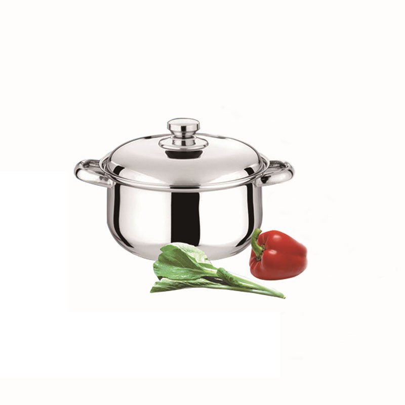 Parini Cookware Set Stainless Steel Cooking Casserole Hot Pot Set