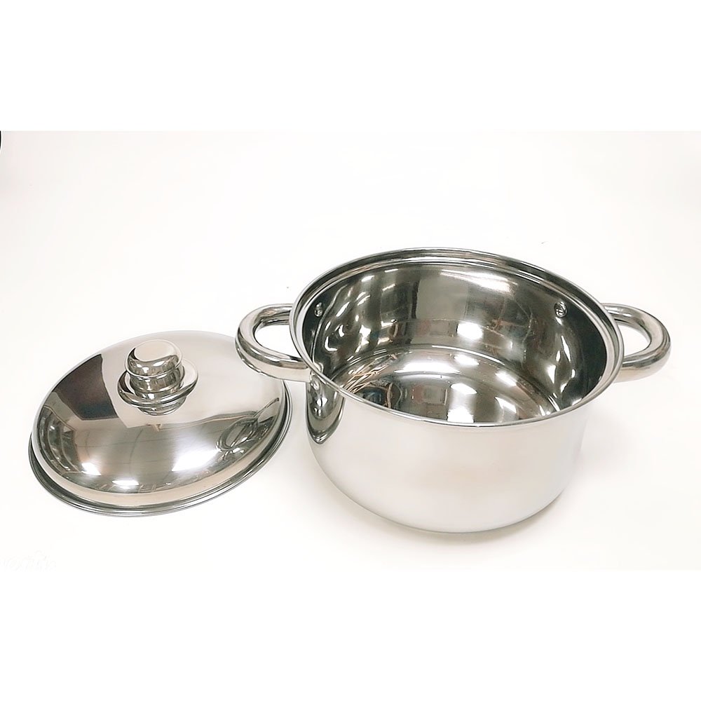 Parini Cookware Set Stainless Steel Cooking Casserole Hot Pot Set