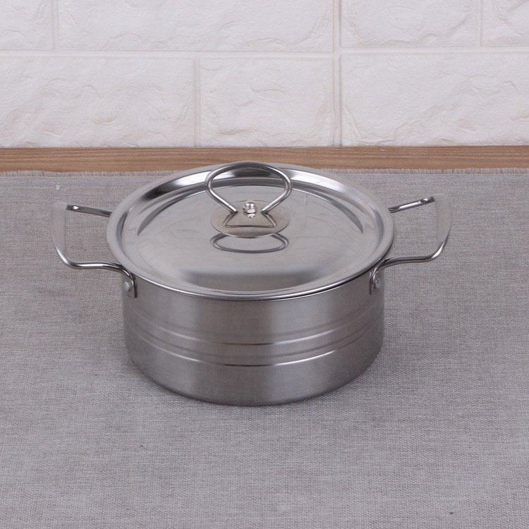 Manufacturer Wholesale Stainless Steel Non Stick Cooking Pot Cookware Set With Lid