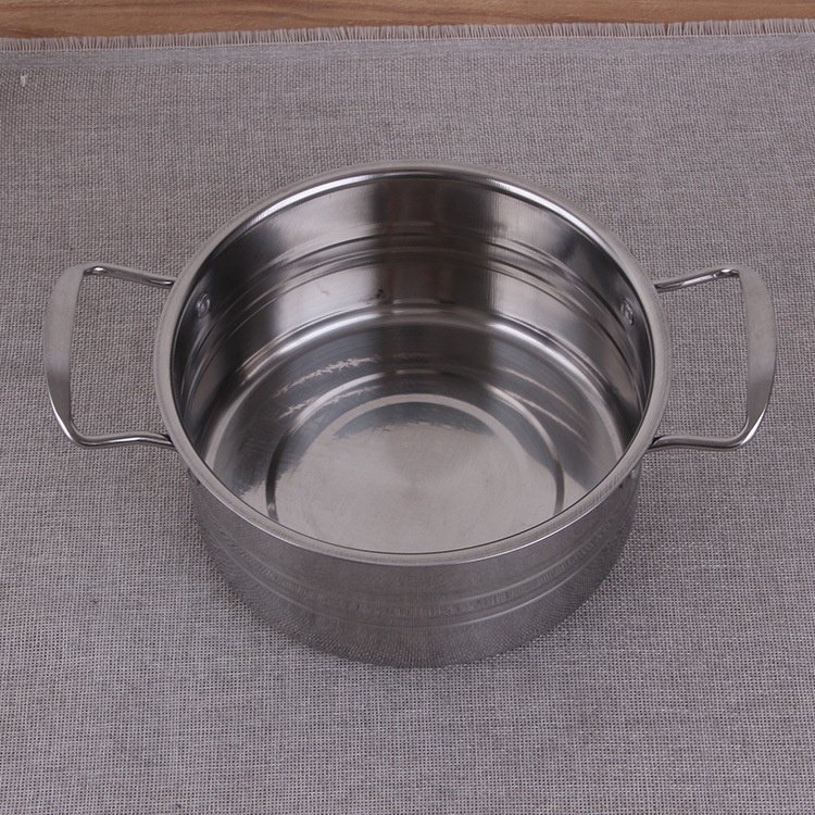 Manufacturer Wholesale Stainless Steel Non Stick Cooking Pot Cookware Set With Lid