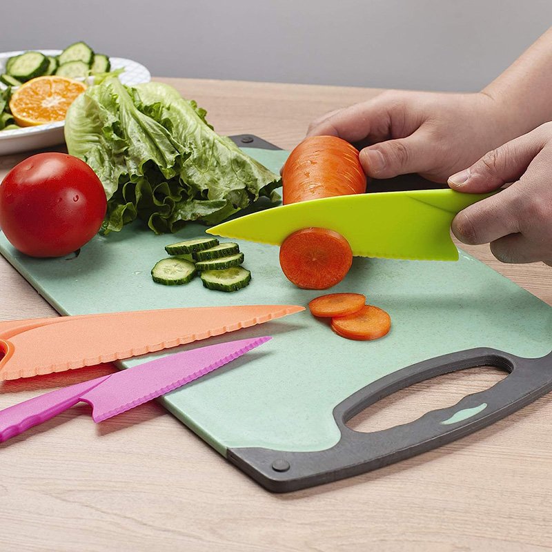 dishwasher safe toddler cooking knives miniature kitchen set for real cooking child children kitchen kids knife set