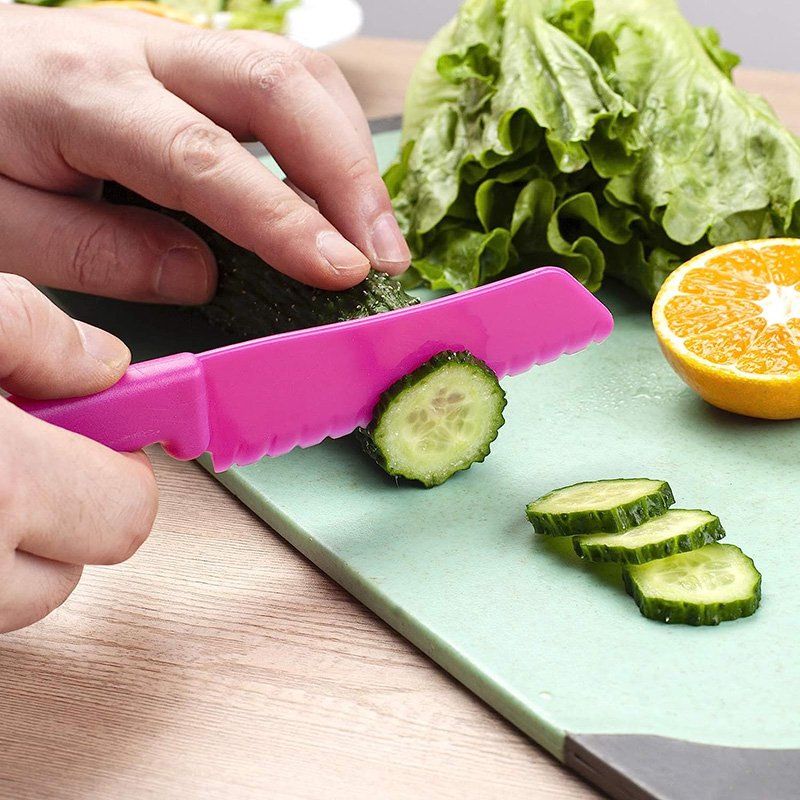 dishwasher safe toddler cooking knives miniature kitchen set for real cooking child children kitchen kids knife set