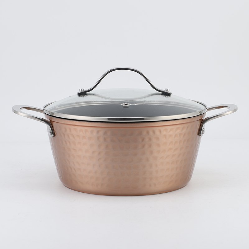 Die-casting GOLF Kitchenware Acceptable Customization Granite Cookware Sets