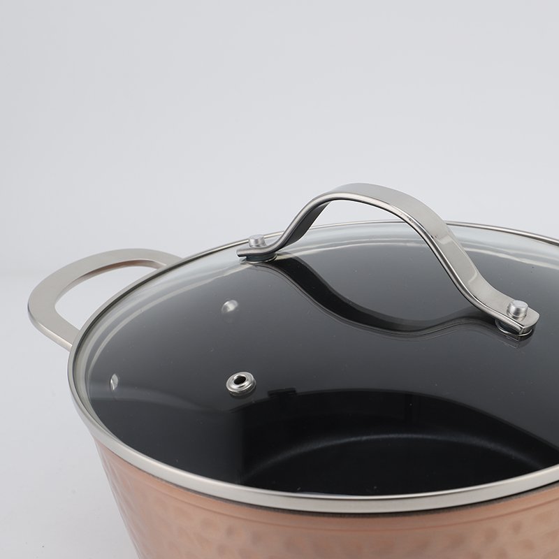 Die-casting GOLF Kitchenware Acceptable Customization Granite Cookware Sets