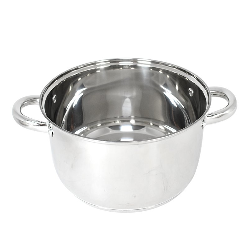 Minimalist style 304 stainless steel multifunctional cooking pot Kitchen Cooking Pot Steamer Stainless Steel Cookware Set