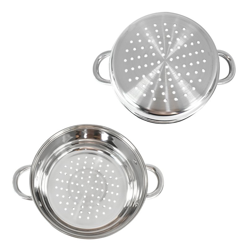 Minimalist style 304 stainless steel multifunctional cooking pot Kitchen Cooking Pot Steamer Stainless Steel Cookware Set