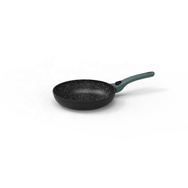 Marble coating cookware set detachable handle kukar set forged aluminum