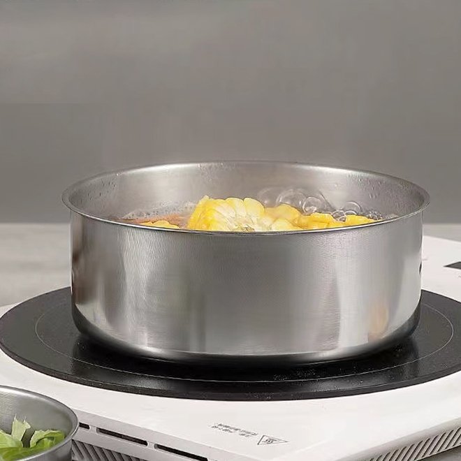 5 Pcs Home Use Insulated Stainless Steel Food Warmer Casserole With Lid Hot Pot Container Food Dishes Cookware Sets
