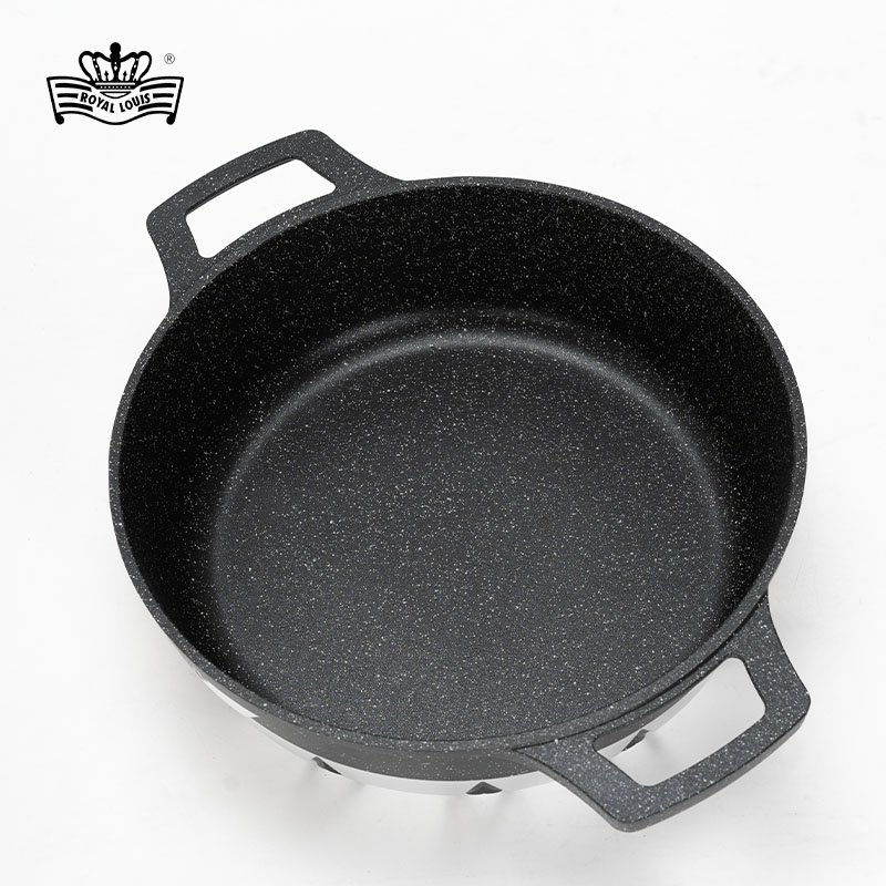 10 pcs large size die cast aluminum non-stick cooking pots kitchen pot set cooking pot set non-stick cookware granite