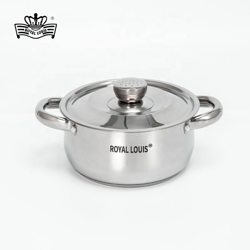Royal Louis 6pcs 14/16/18cm kitchen items pot set cookware set cooking stainless steel cookware sets kitchenware soup stock pots
