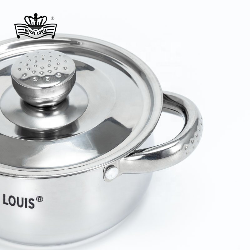 Royal Louis 6pcs 14/16/18cm kitchen items pot set cookware set cooking stainless steel cookware sets kitchenware soup stock pots
