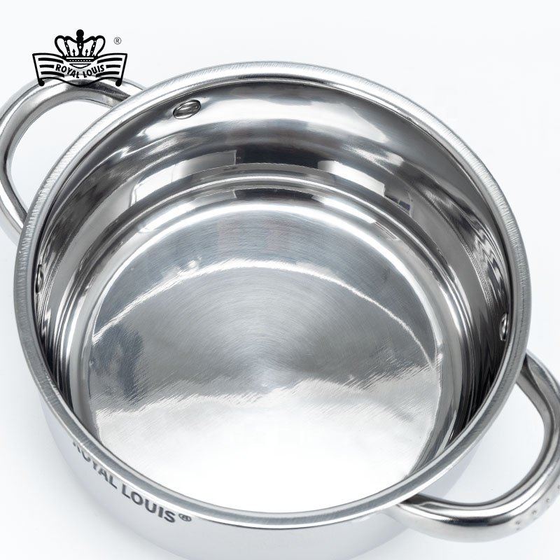 Royal Louis 6pcs 14/16/18cm kitchen items pot set cookware set cooking stainless steel cookware sets kitchenware soup stock pots