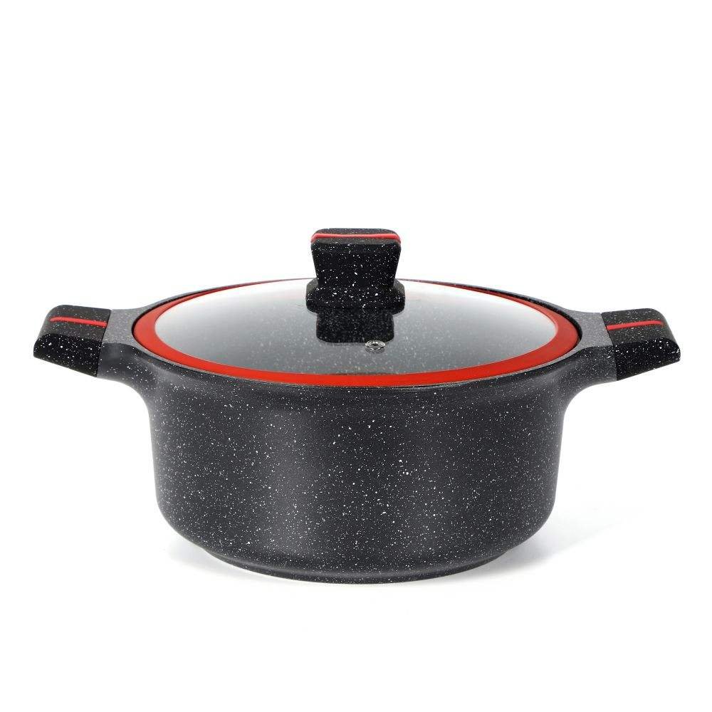 Kala 10pcs Pots and Pans Set Nonstick Healthy Kitchen Cookware Sets Induction Cooking Set Granite Stone Frying Pans