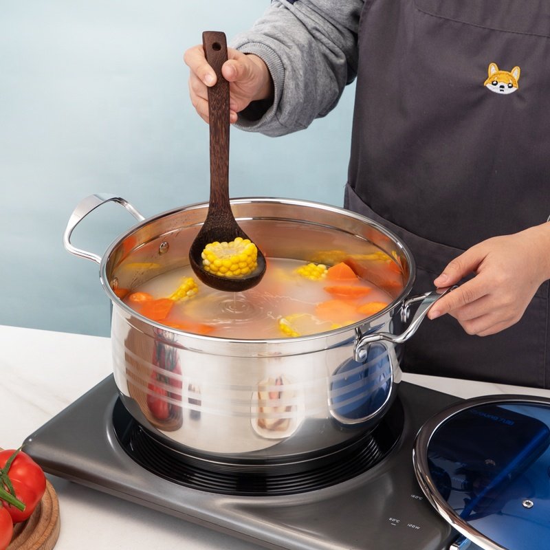 Xinyuan cast iron cookware set enamel factory wholesale glass pots for cooking set cookware cooking glass pot