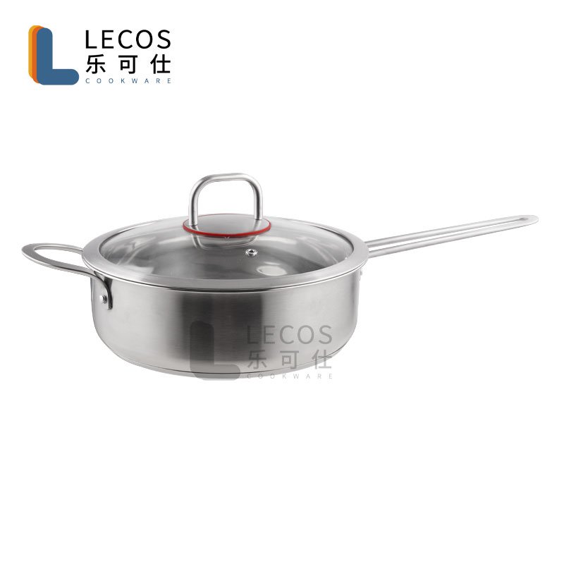 The New Listing Stainless Steel Kitchen Pot Cookware Set Cooking Durable Steel pots and pans