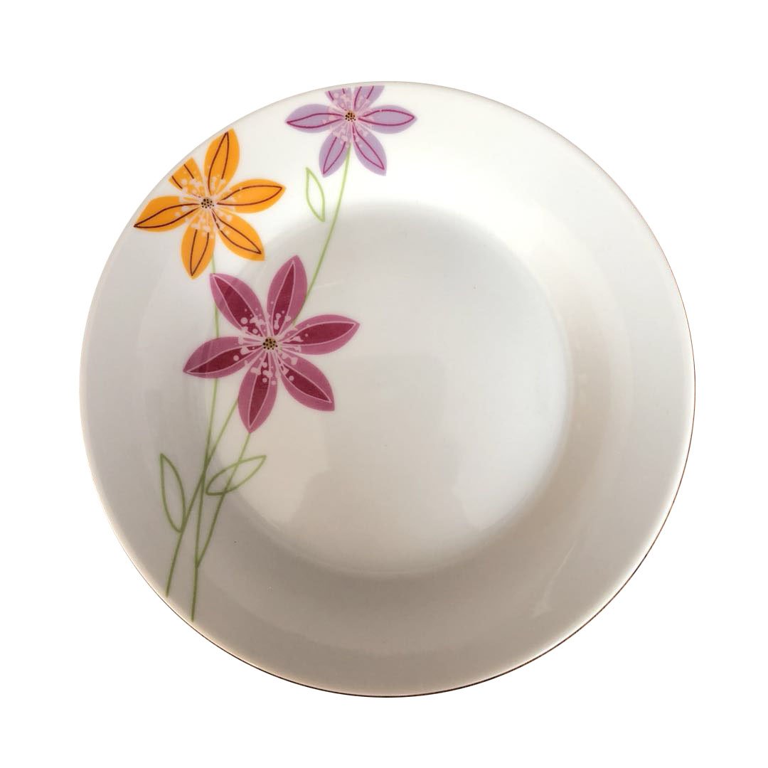 8 inch traditional technology Porcelain ceramic dinner plates porcelain dishes dinnerware set