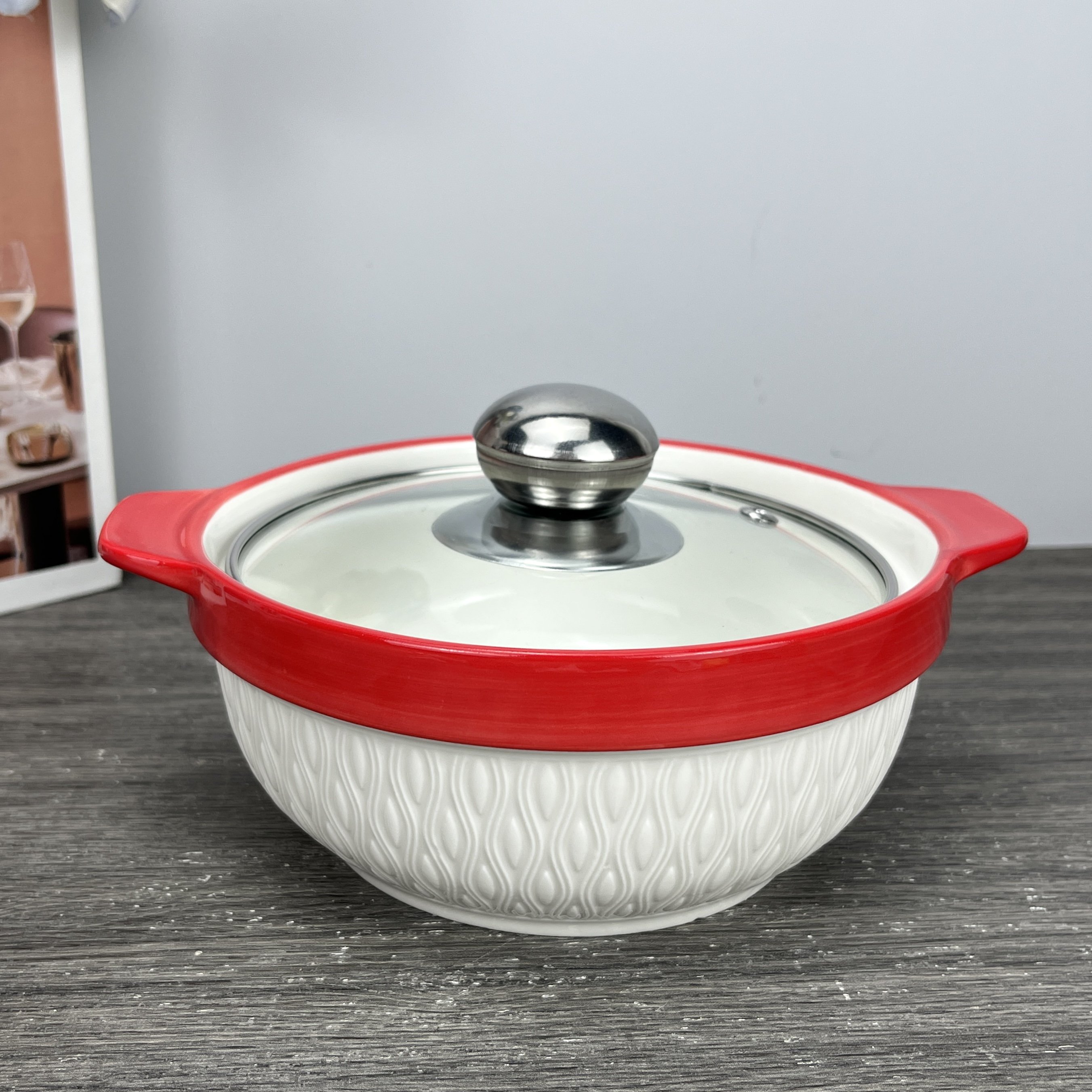 Kitchen Pots Supplies Items Wares Wholesale non stick Cookware Sets Dinnerware Utensils Ceramic Soup Pot Cooking Pot Sets
