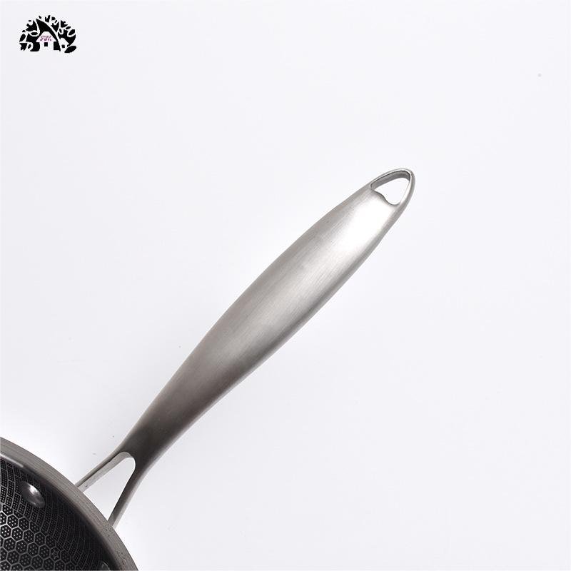 New arrival Kitchen Frying Pan Honeycomb Fry Pan Nonstick Hybrid Stainless Steel Cooking Frying Pan