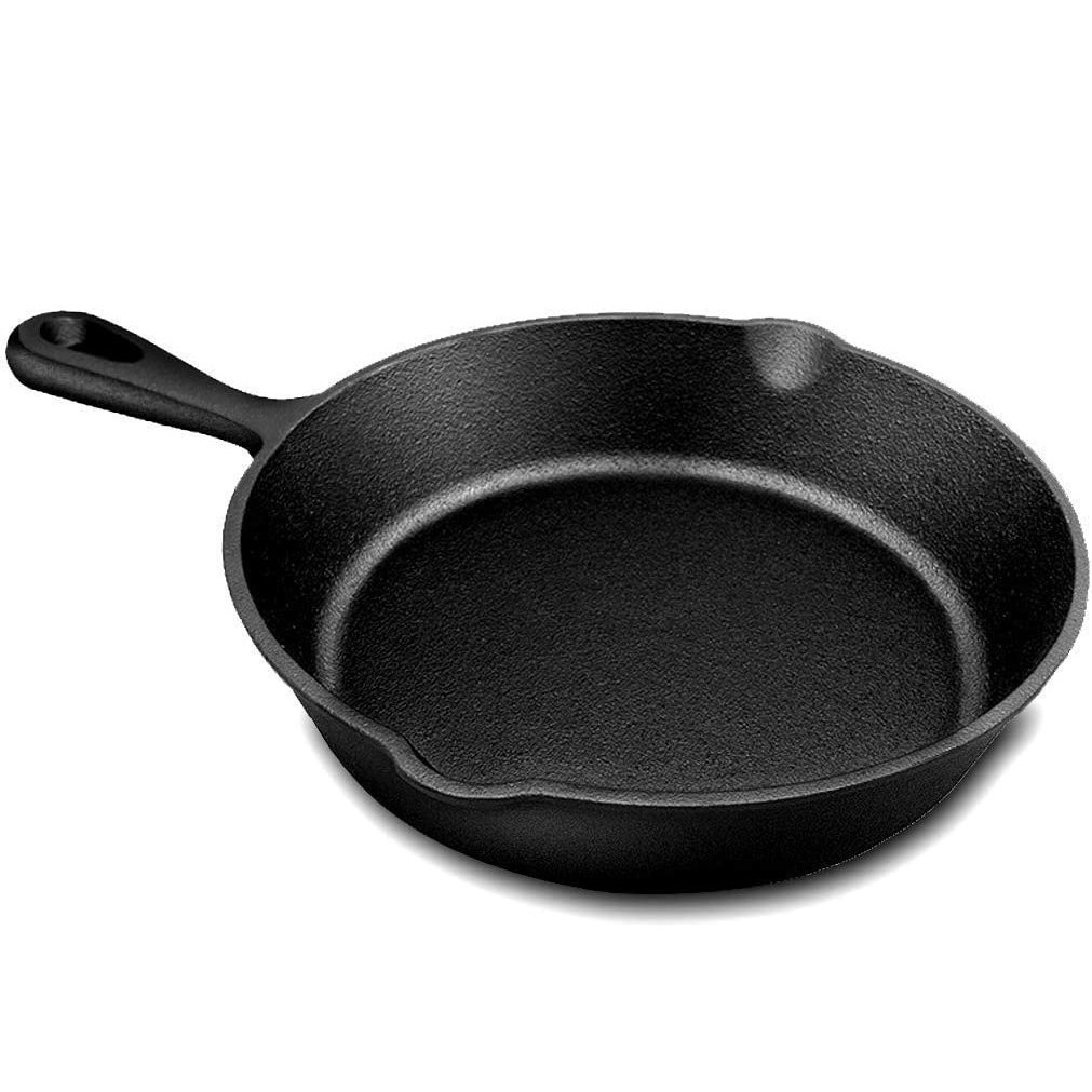 Factory Ready Stock 16/20cm Classic Pre-seasoned Cast Iron Fry Pan 6.3''/7.9'' Cast Iron Frying Pan Skillet