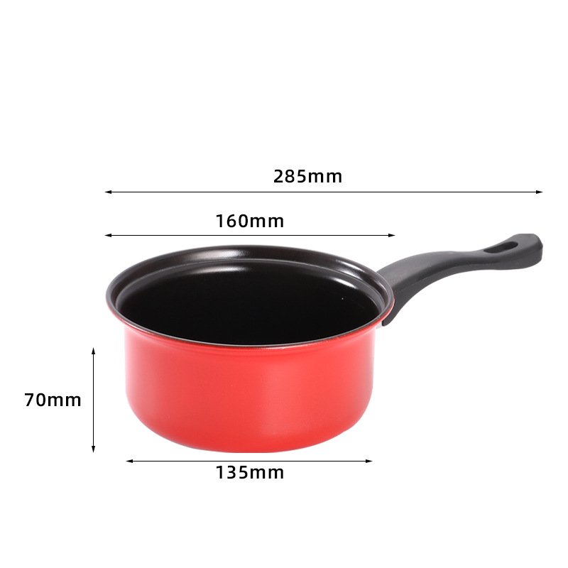 Hot selling 3pcs cheap, kitchen housewares iron non stick kitchen cookware sets Eco-friendly pots and pans sets/