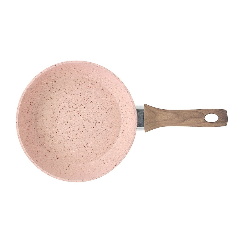Aluminum non stick granite skillet frying pan no oil stir fry pan nonstick cookware set