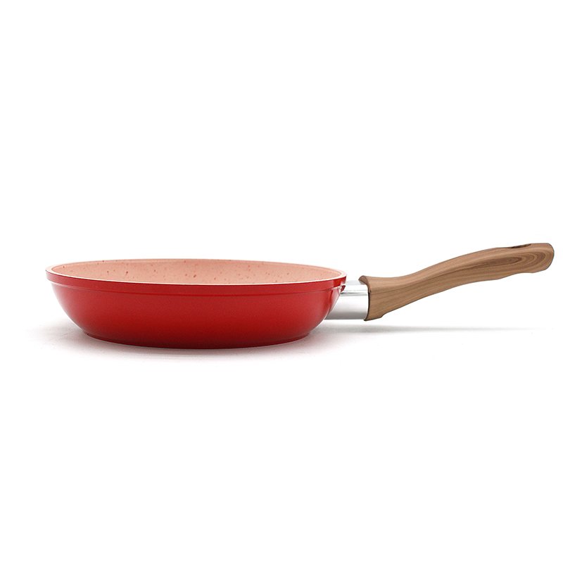 Aluminum non stick granite skillet frying pan no oil stir fry pan nonstick cookware set