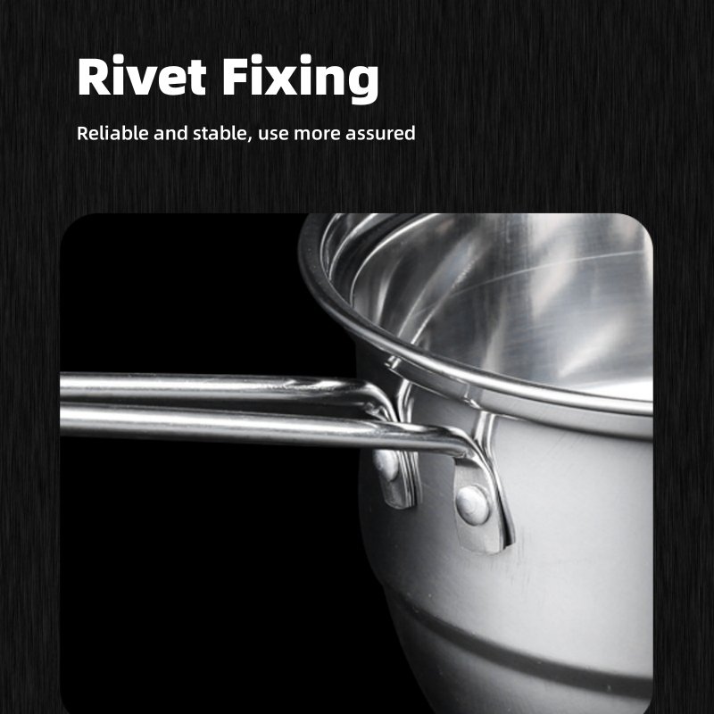 18pcs Outdoor camping stainless steel utensils soup fry pans product kitchen tools cooking pots sets cookware
