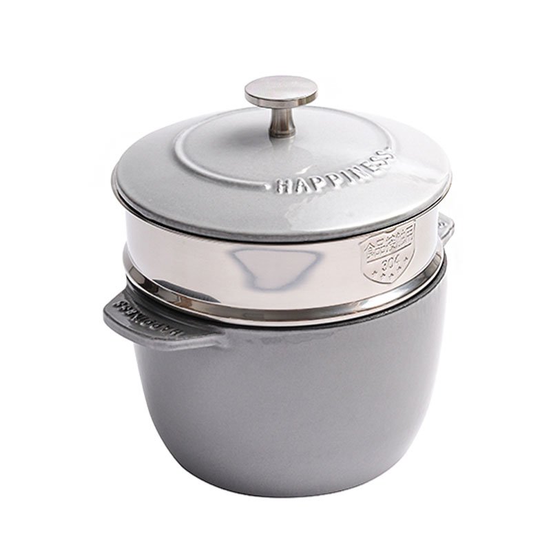 Low Price Promotion Cast Iron Enamel Soup Pot Modern Enamel Rice Pot Cookware Set Kitchen For Sale