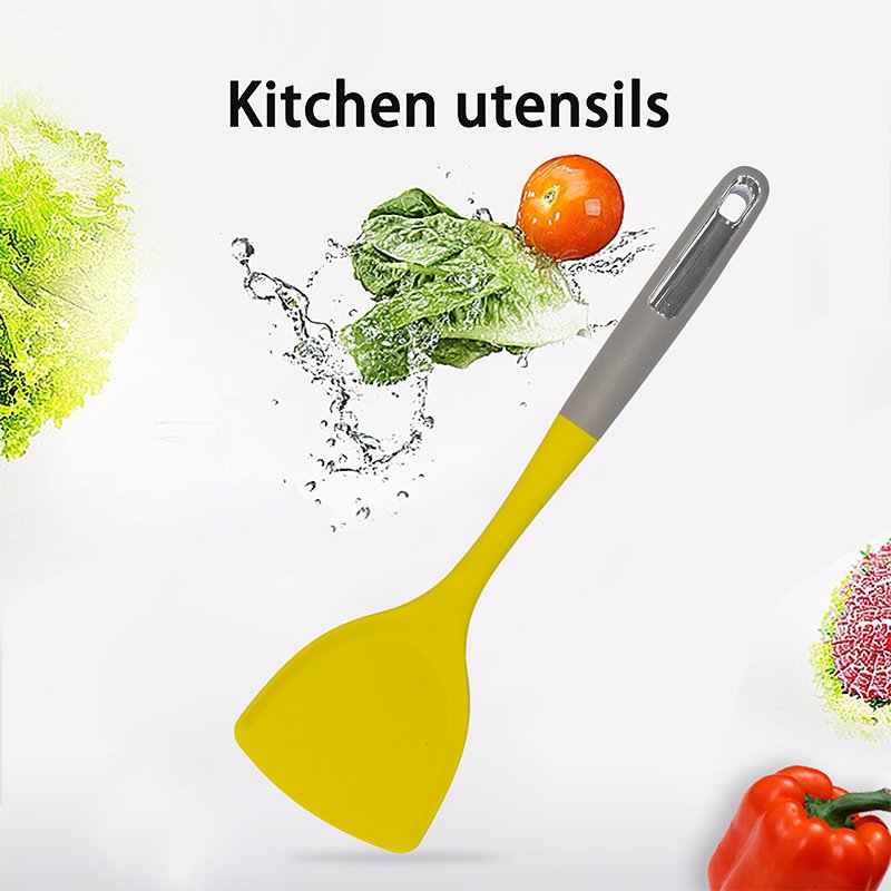 Eco Friendly Non Stick Kitchenware Cookware Heat Resistant Silicone Kitchen Cooking Utensils Set