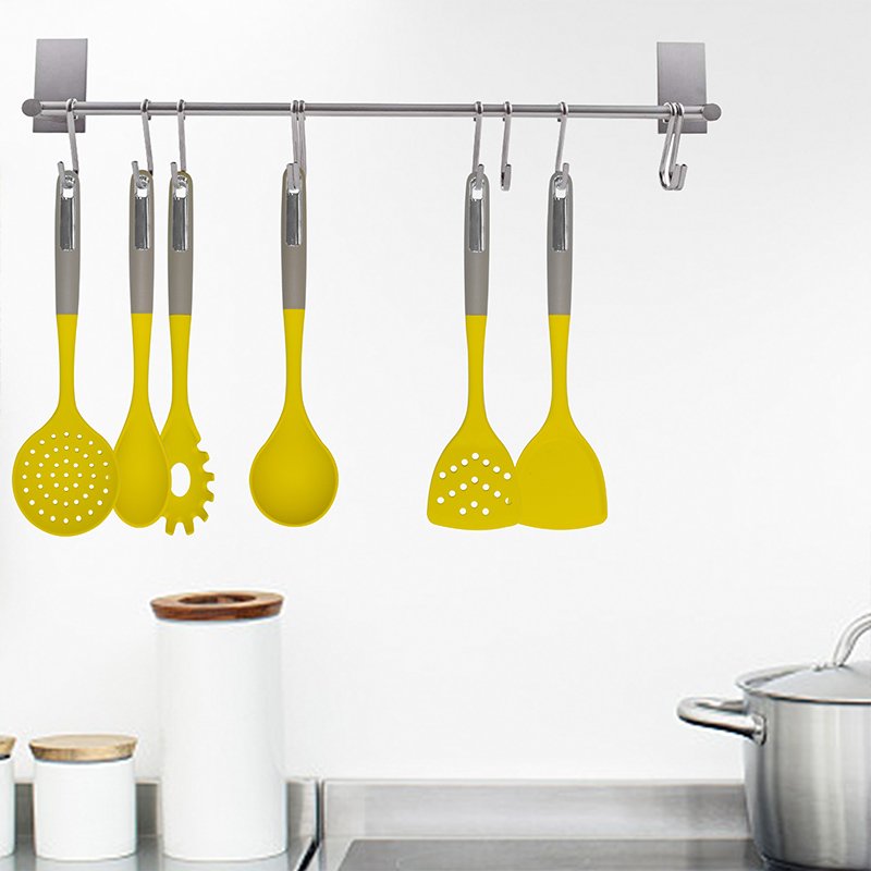 Eco Friendly Non Stick Kitchenware Cookware Heat Resistant Silicone Kitchen Cooking Utensils Set