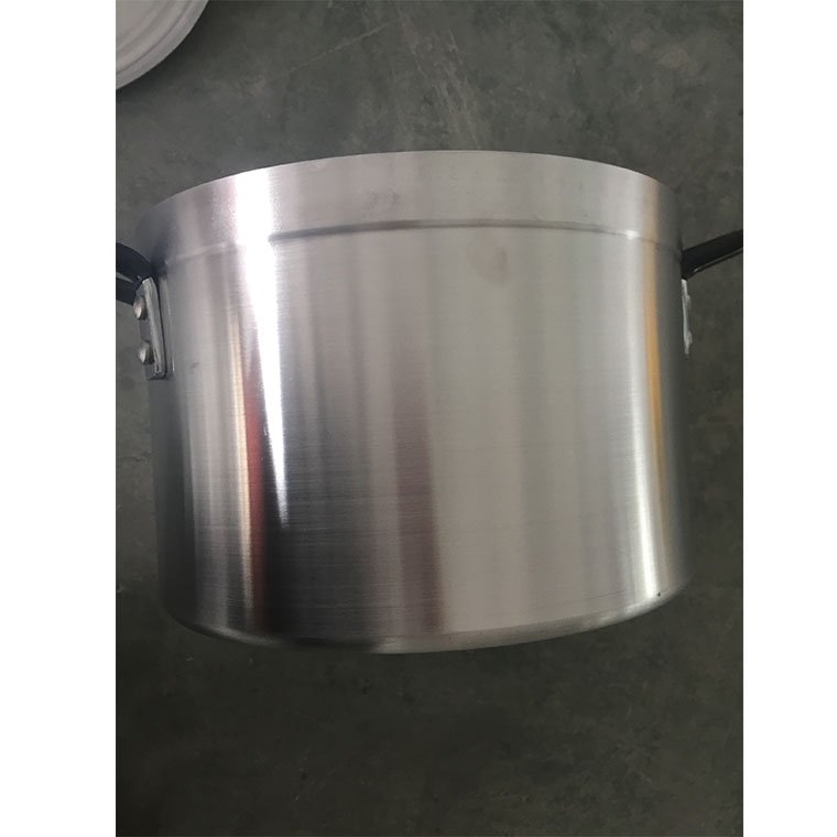4Pcs Africa Hot Sell Aluminum Polished Cooking Pot Set 24/27/30/33CM Kitchenware Aluminum Cookware Set Satin Finished