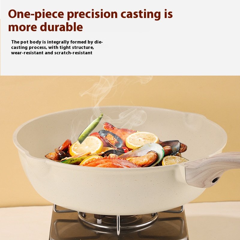 Nonstick Healthy Kitchen Cookware Set PFOA-Free Granite Stone Woks for Induction Cooking Pots and Pans Set