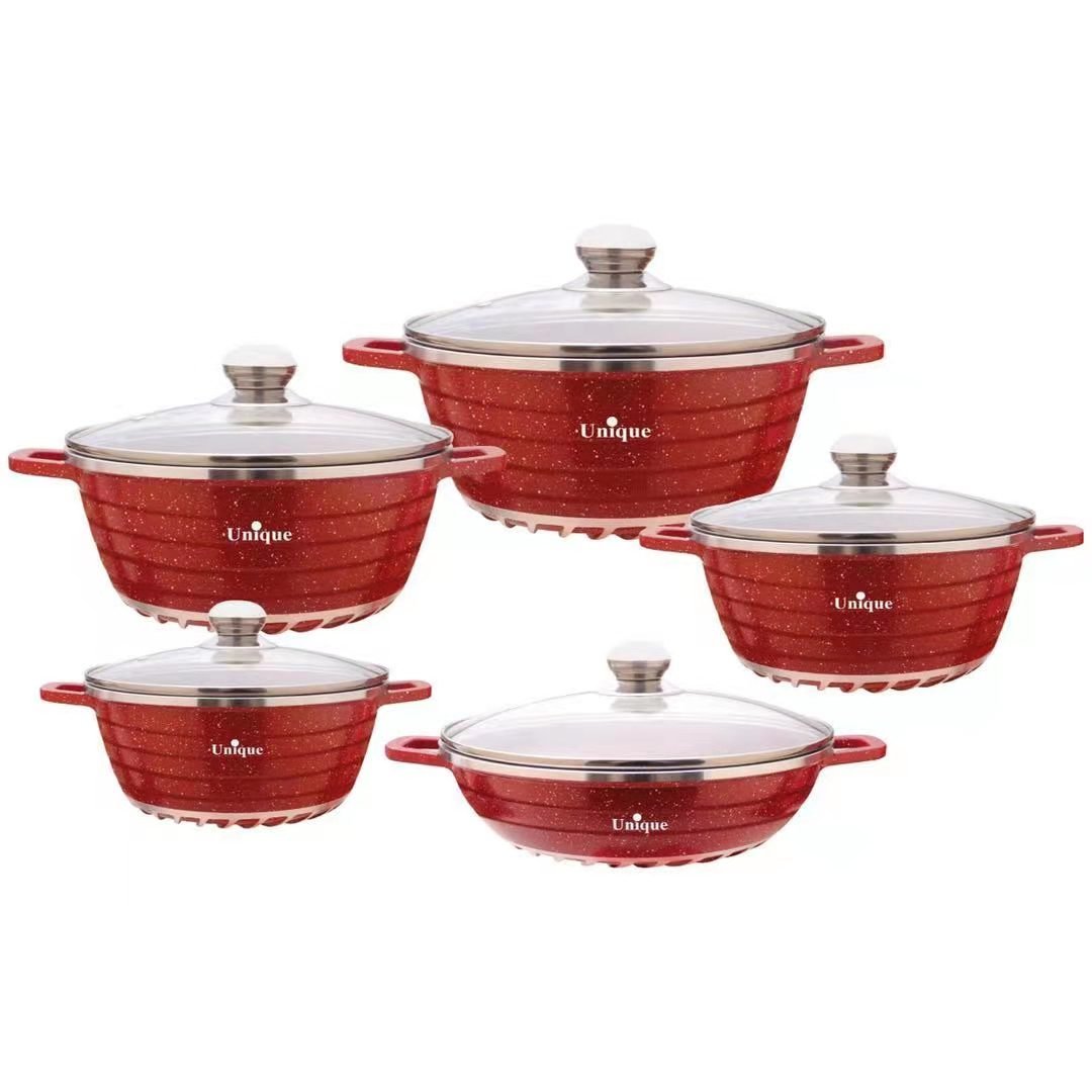 die cast aluminum casserole cookware set