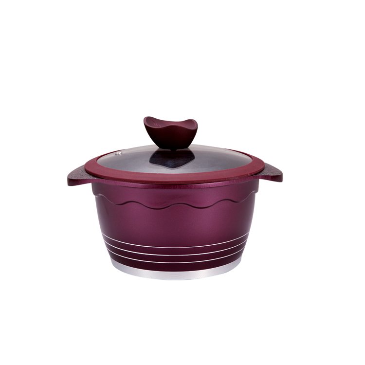 RTS Aluminium Cookware Set High Performance Non Stick Granite Material Cooking Pots and Pans