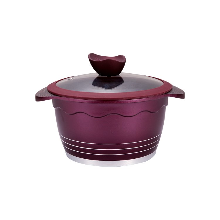 RTS Aluminium Cookware Set High Performance Non Stick Granite Material Cooking Pots and Pans