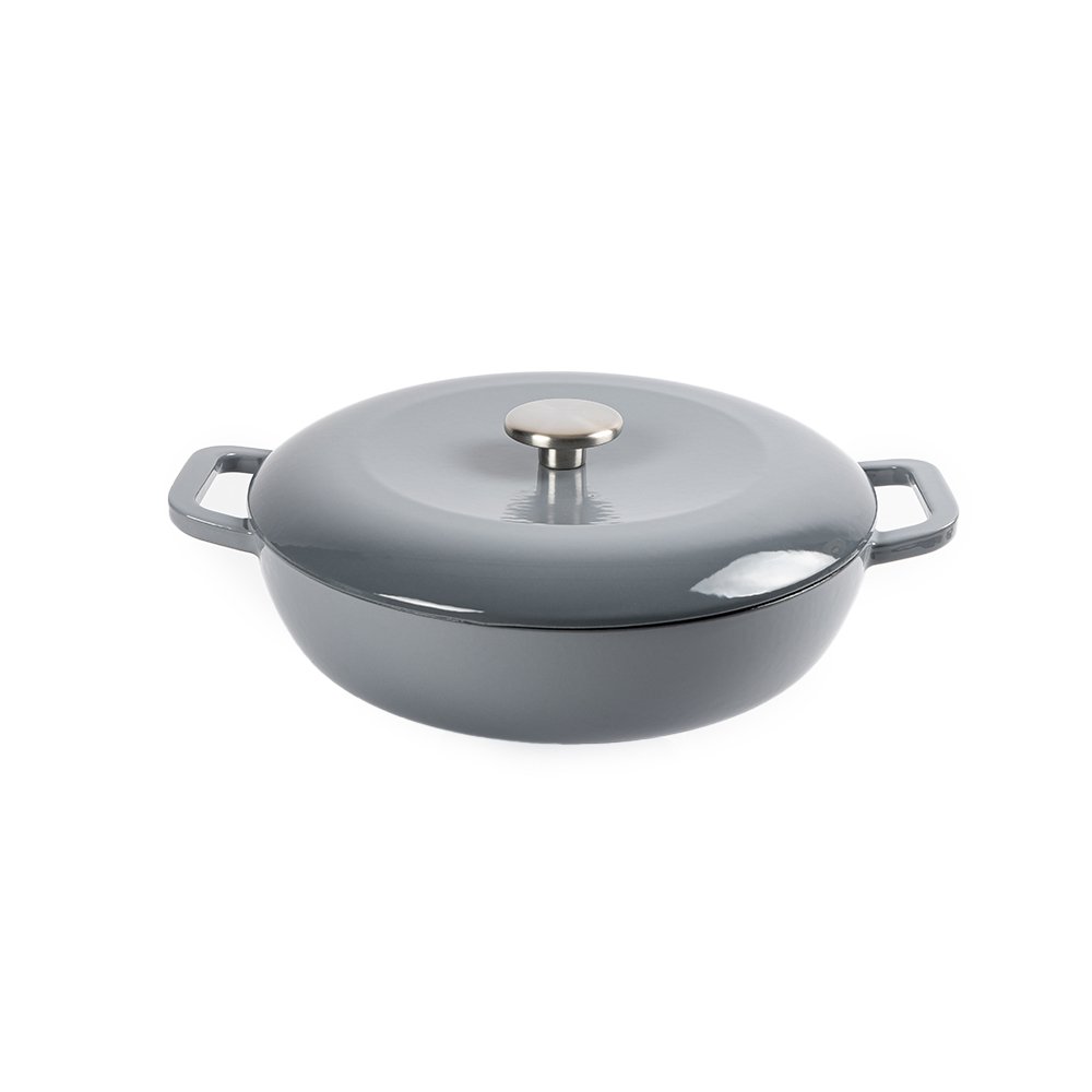 Smartpan Wholesale Customized Enameled cast iron Pot nonstick Kitchen Product Casserole Oven with lid