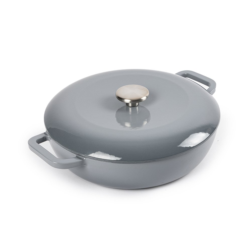 Smartpan Wholesale Customized Enameled cast iron Pot nonstick Kitchen Product Casserole Oven with lid