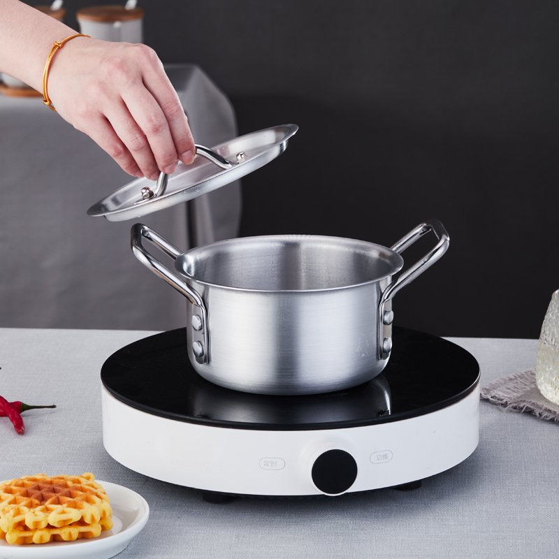 Hot Selling 7PCS Aluminum Cooking Pot Set New fashionable Cooking WareHome Style Pots And Pans Cookware Sets